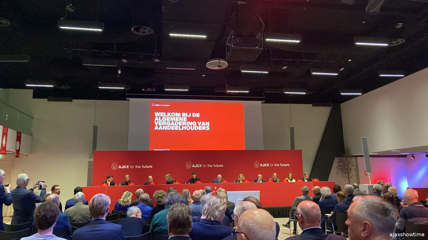 aandeelhoudersvergadering ajax