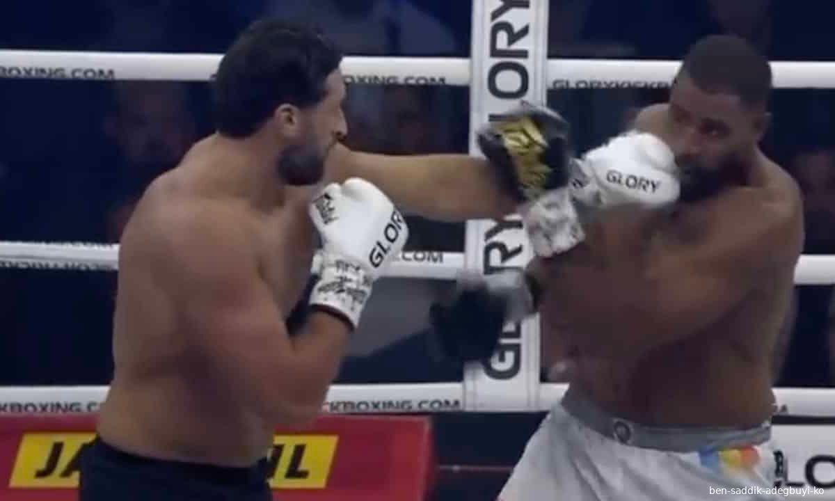 Ben Saddik slaat tegenstander in 1e ronde keihard knockout