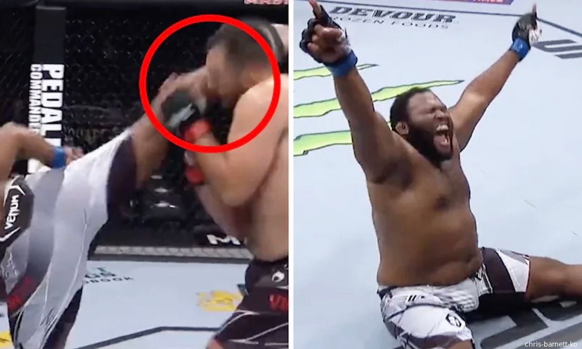 UFC-vechter scoort knockout van het jaar