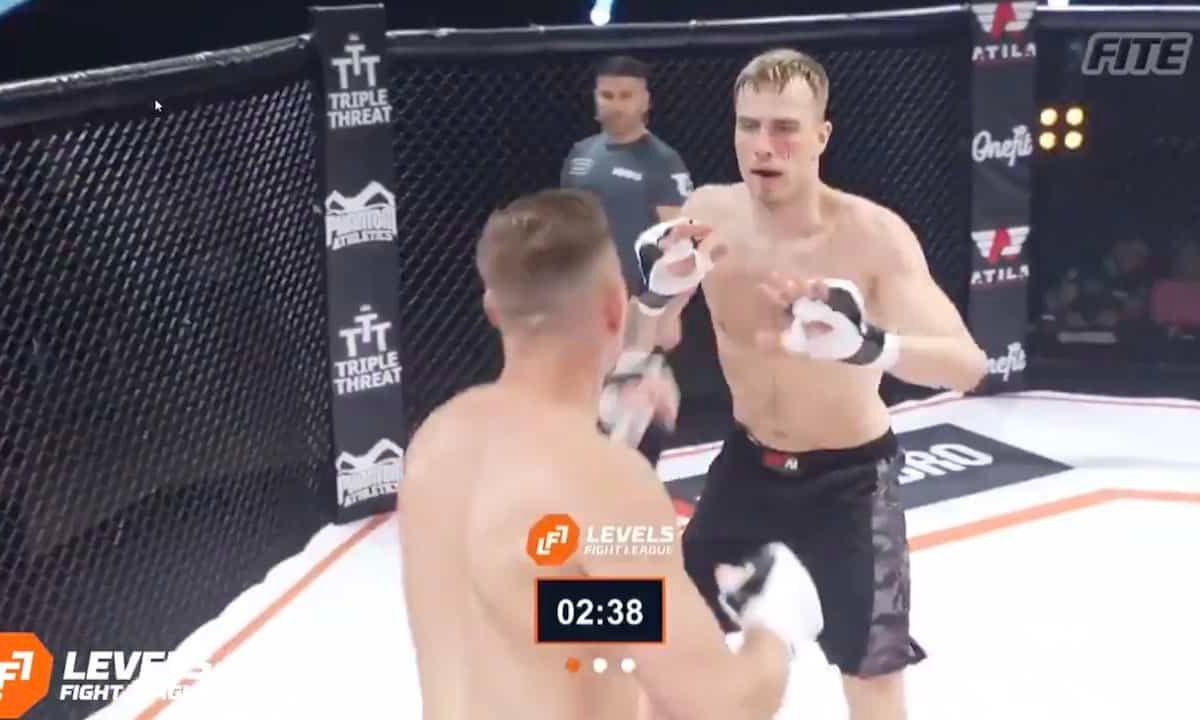 Nederlandse vechter wint gevecht met superman punch