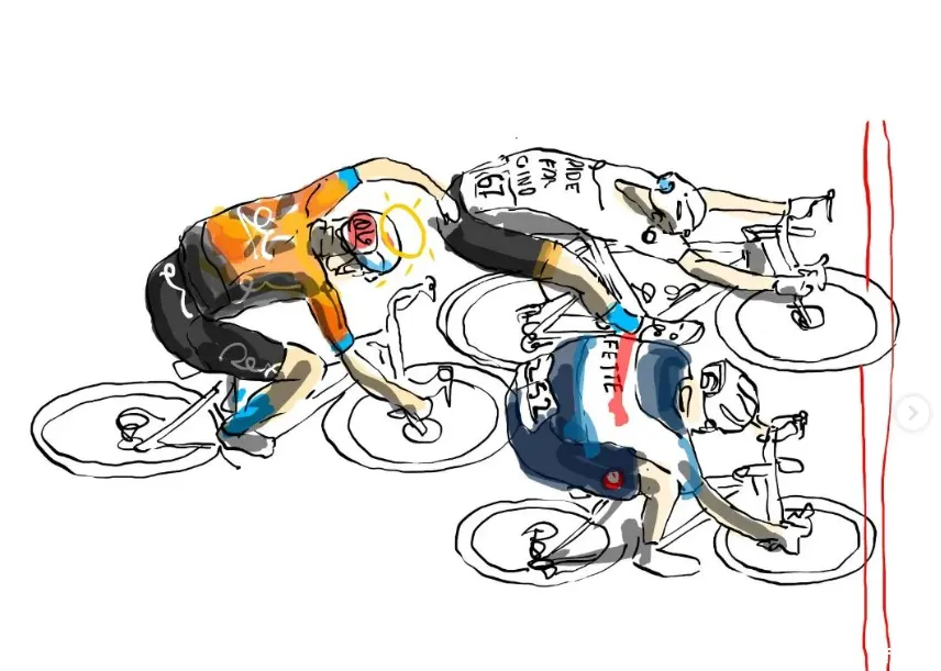 Op de dag dat Mohoric een 'duwtje' krijgt van Gino Mäder, laat 17-jarige Jacopo Venzo in Oostenrijk het leven