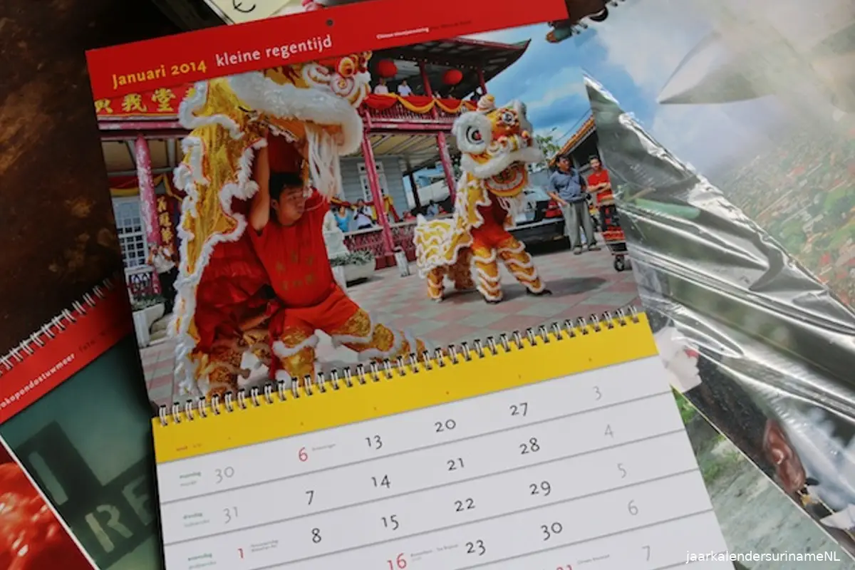 Presentatie Suriname Jaarkalender 2014