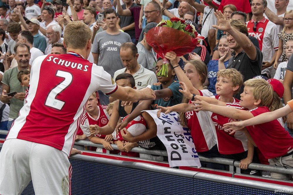 'Rugnummers Aselectie Ajax krijgen vorm'