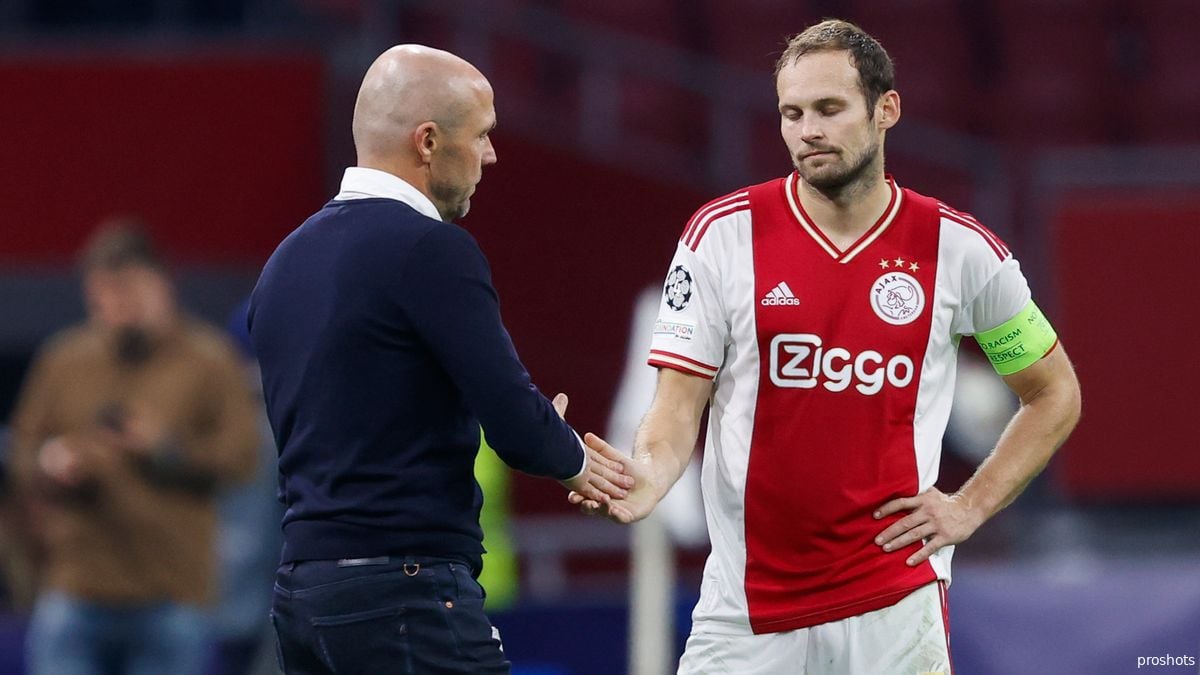 AD attend Blind en tant qu’arrière gauche de l’Ajax pour le meilleur match contre le PSV