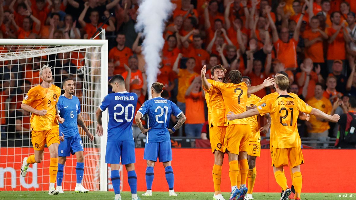 Orange macht in der EM-Qualifikation mit dem 3:0-Sieg über Griechenland ein gutes Geschäft