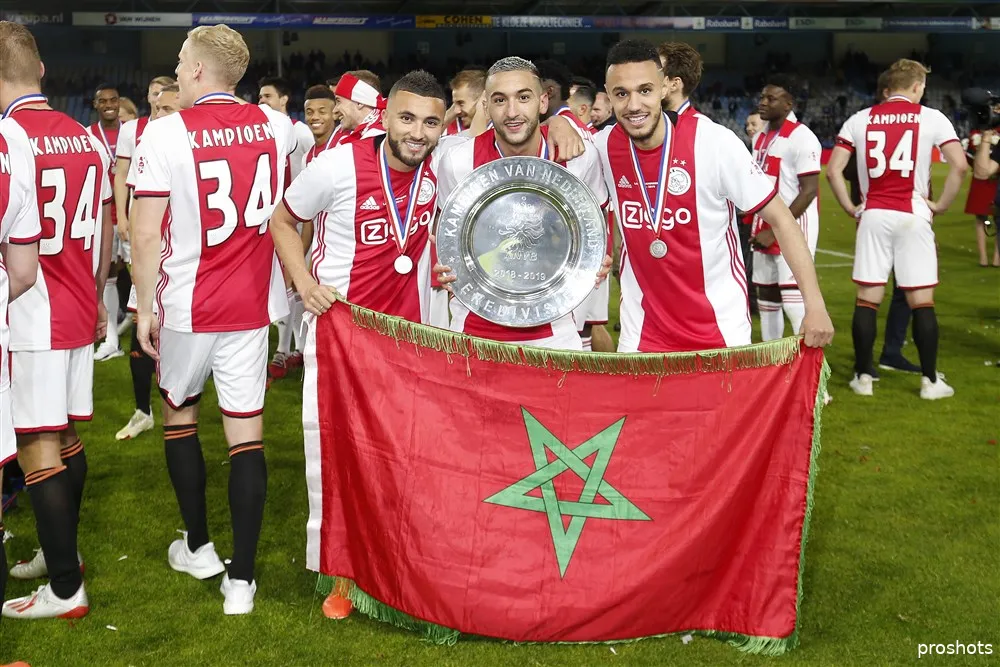 hakim ziyech noussair mazraoui zakaria labyad marokko