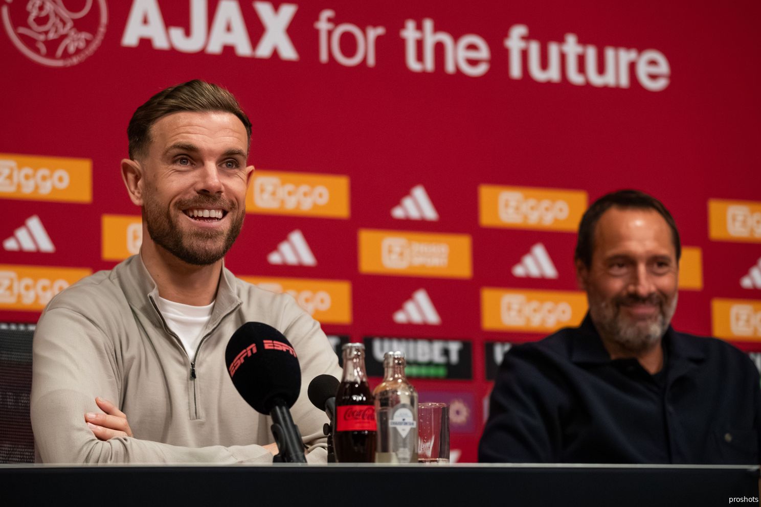 jordan henderson persconferentie ajax