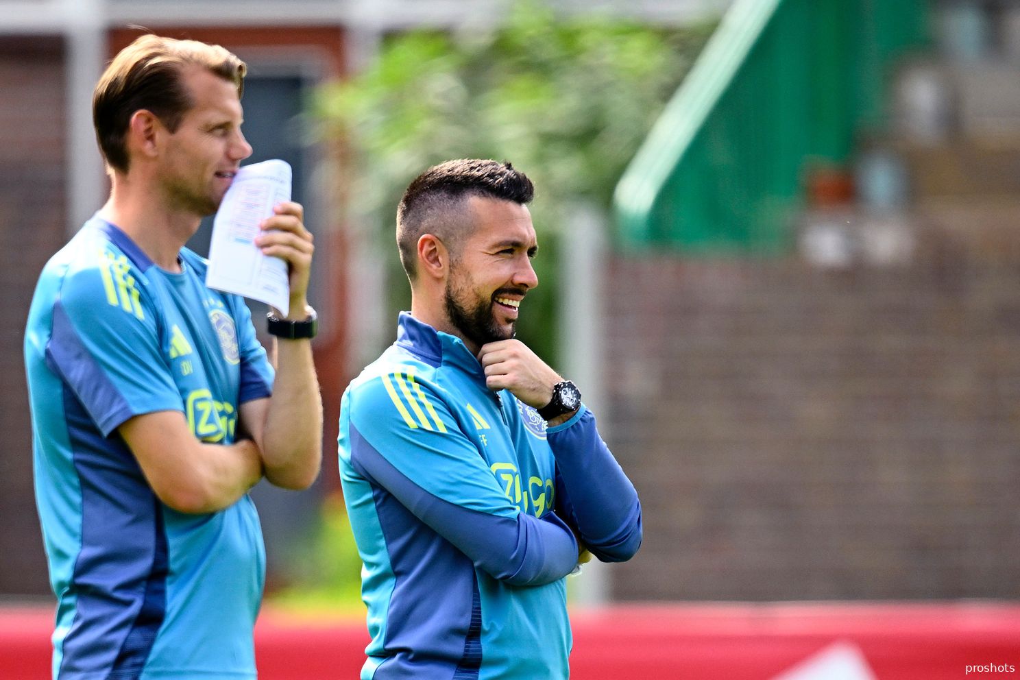 francesco farioli dave vos ajax trainingskamp