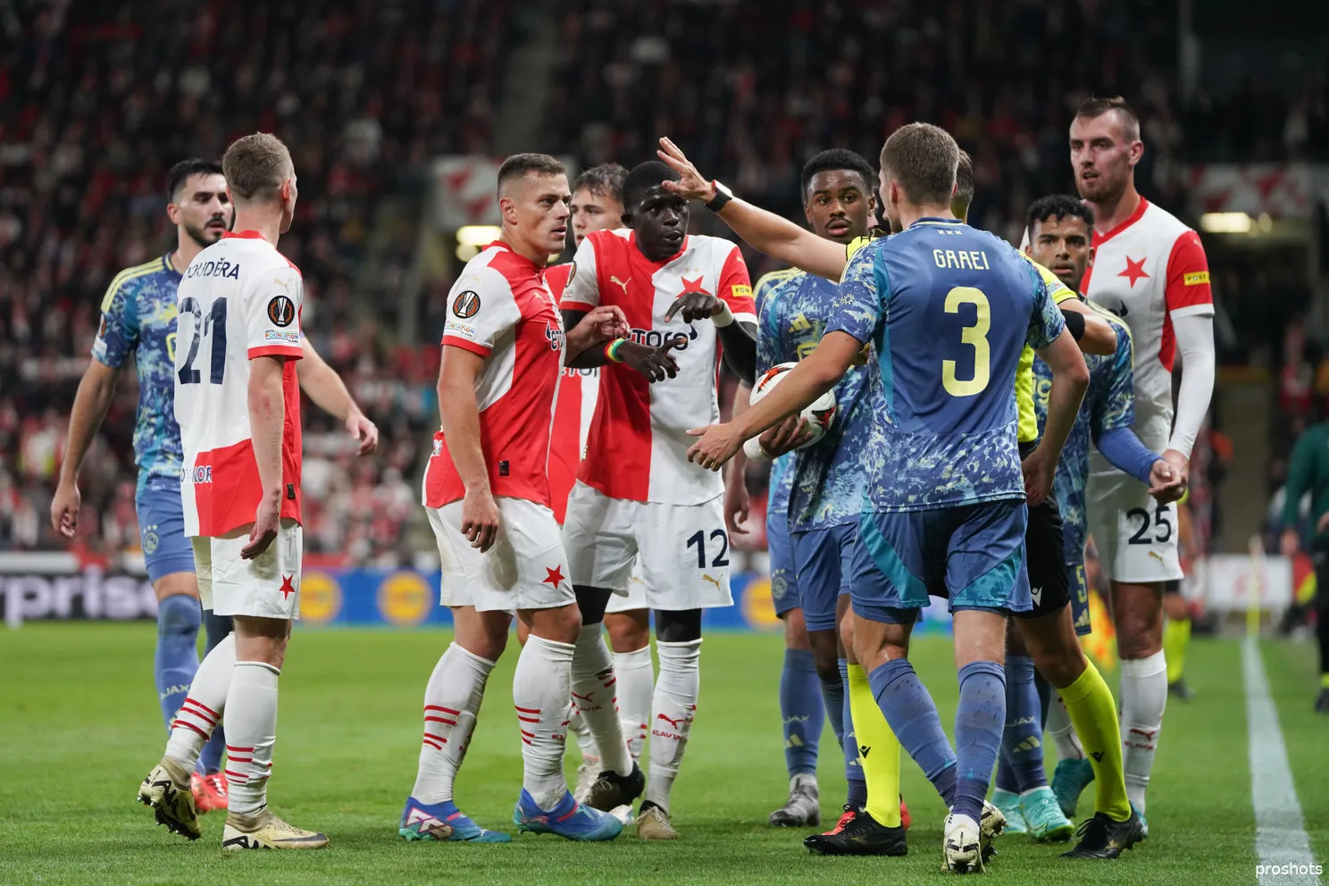 ajax slavia praag europa league
