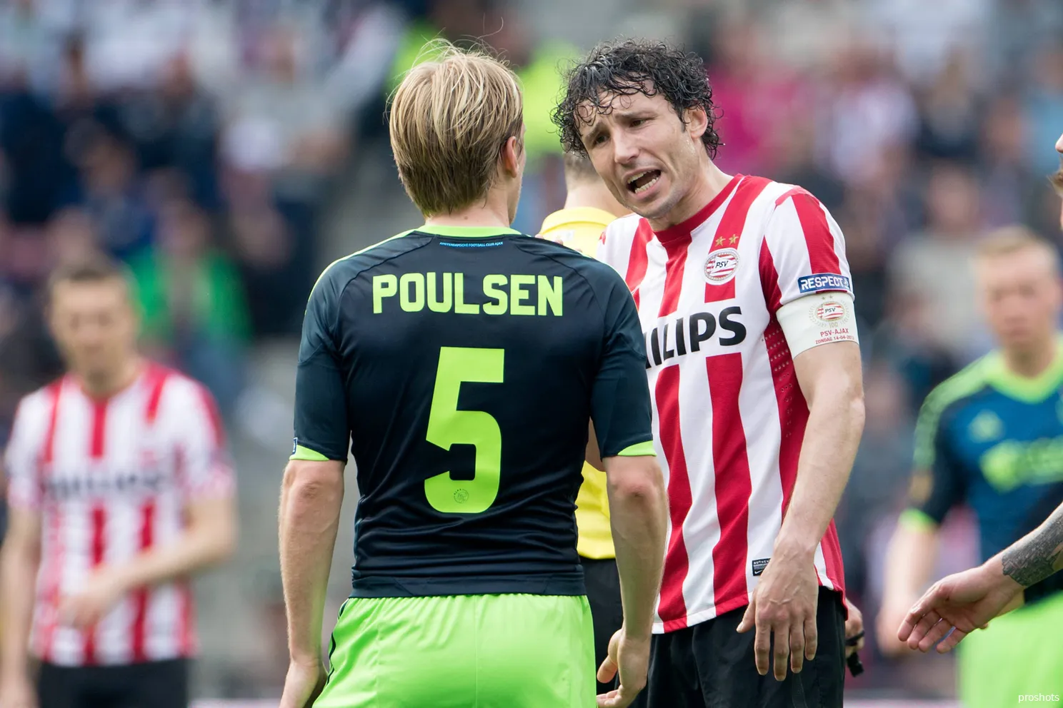 christian poulsen mark van bommel psv ajax