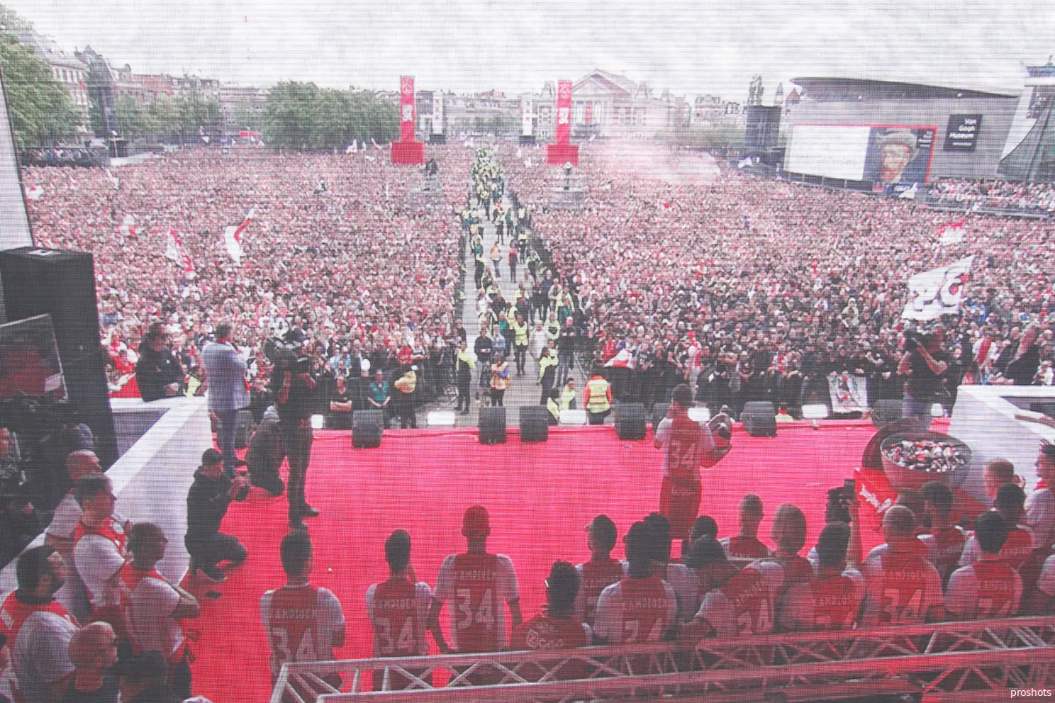 ajax huldiging museumplein