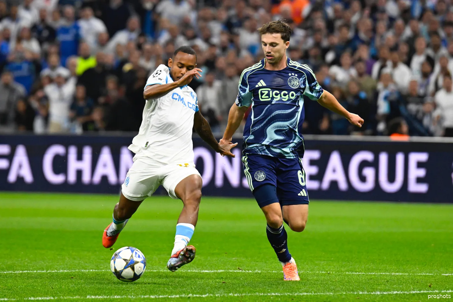 youri regeer olympique Marseille Ajax 25/26