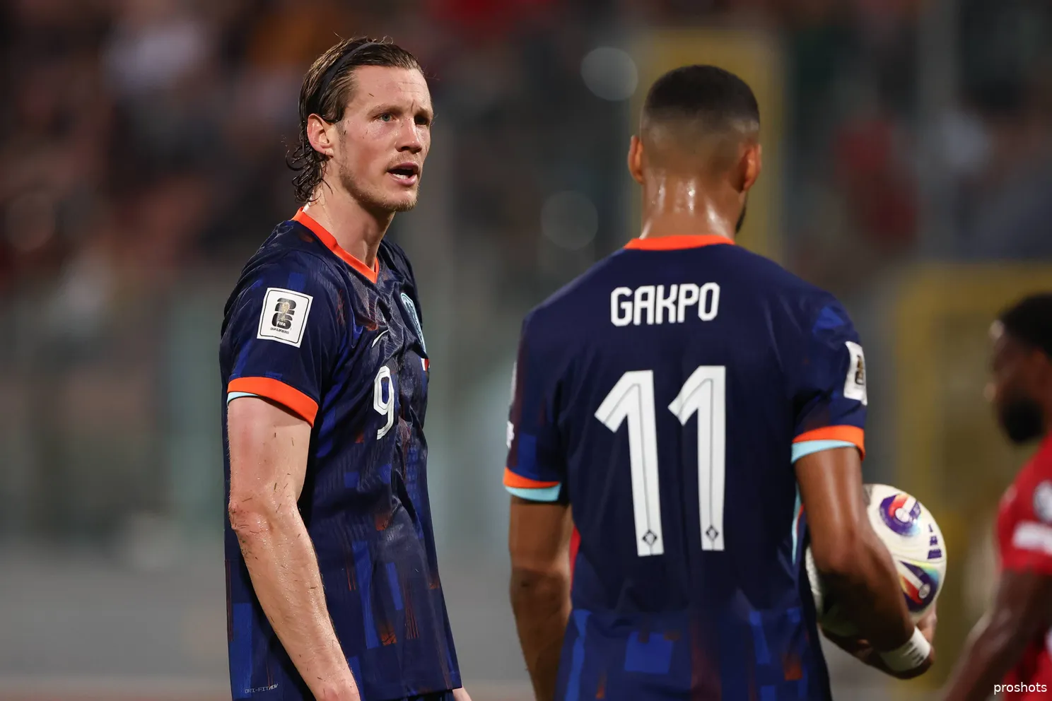 Wout-Weghorst-Cody-Gakpo-Malta-Nederland