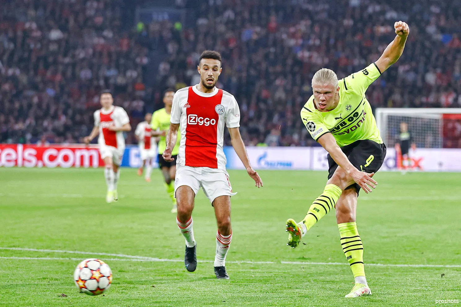 Ajax Showtime Ajax Borussia Dortmund Erling Haaland