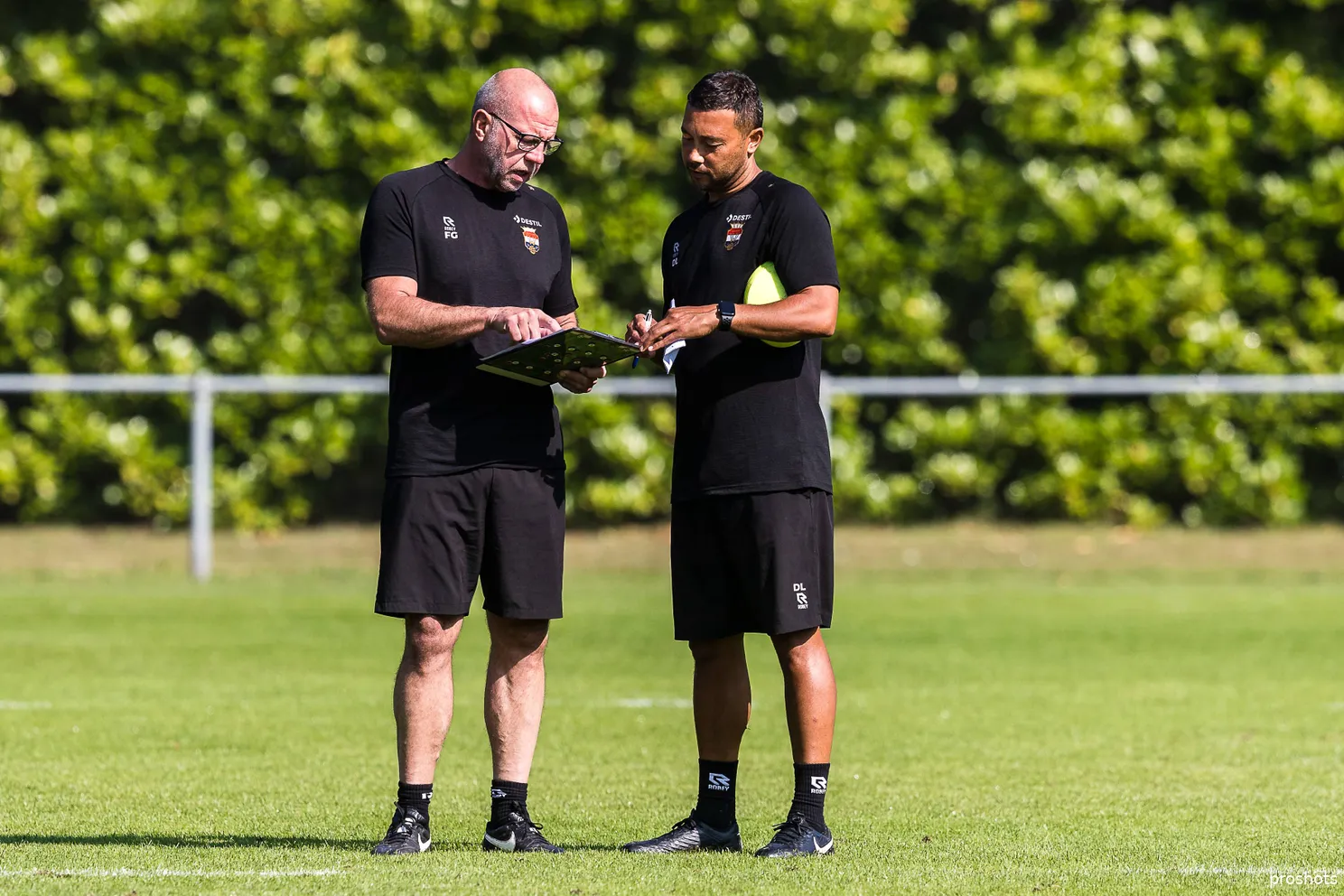Ajax Showtime Fred Grim Denny Landzaat Willem II