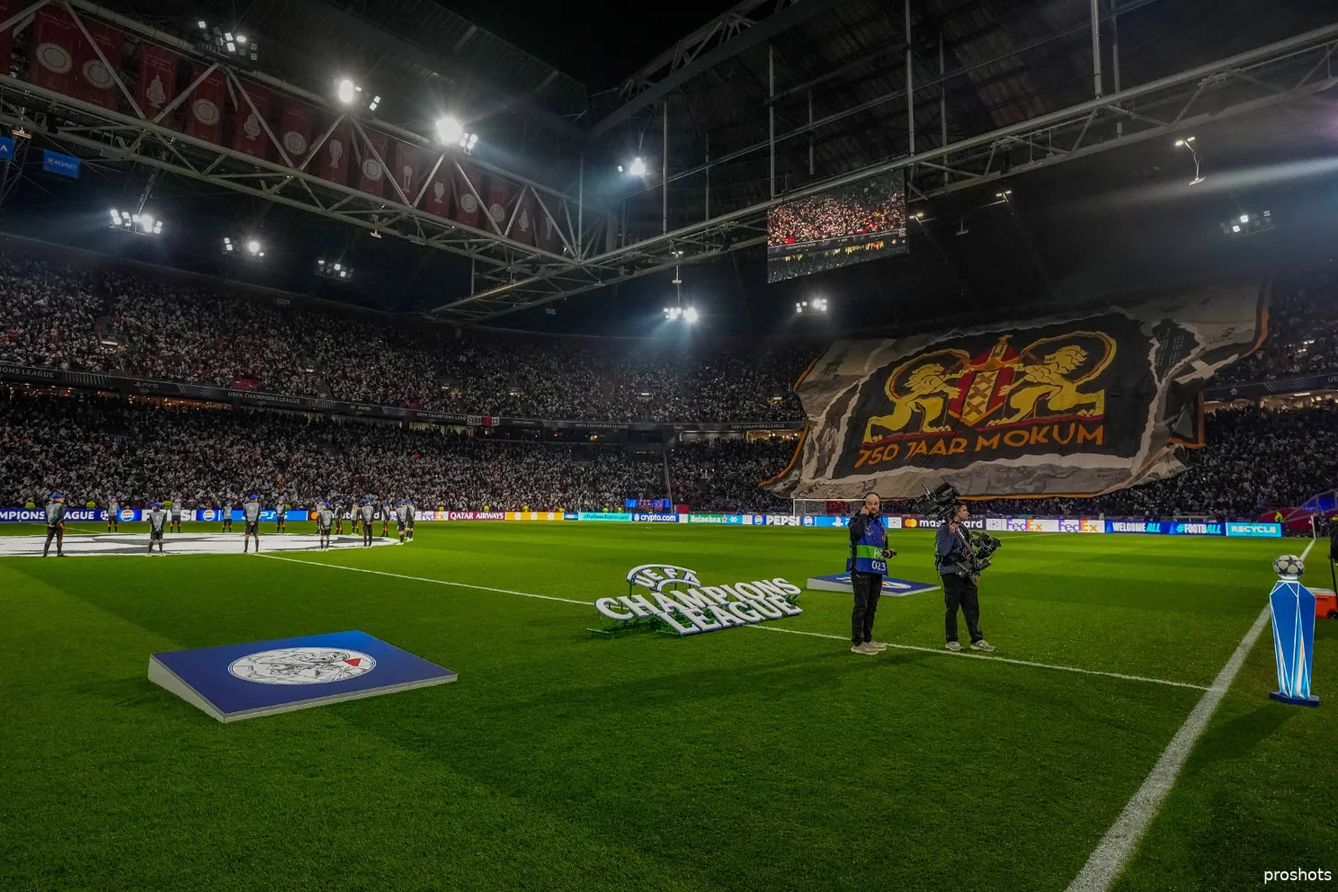 Ajax Showtime Champions League Johan Cruijff ArenA