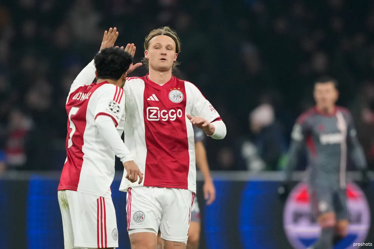 Ajax Showtime Kasper Dolberg Ajax Olympiakos Champions League