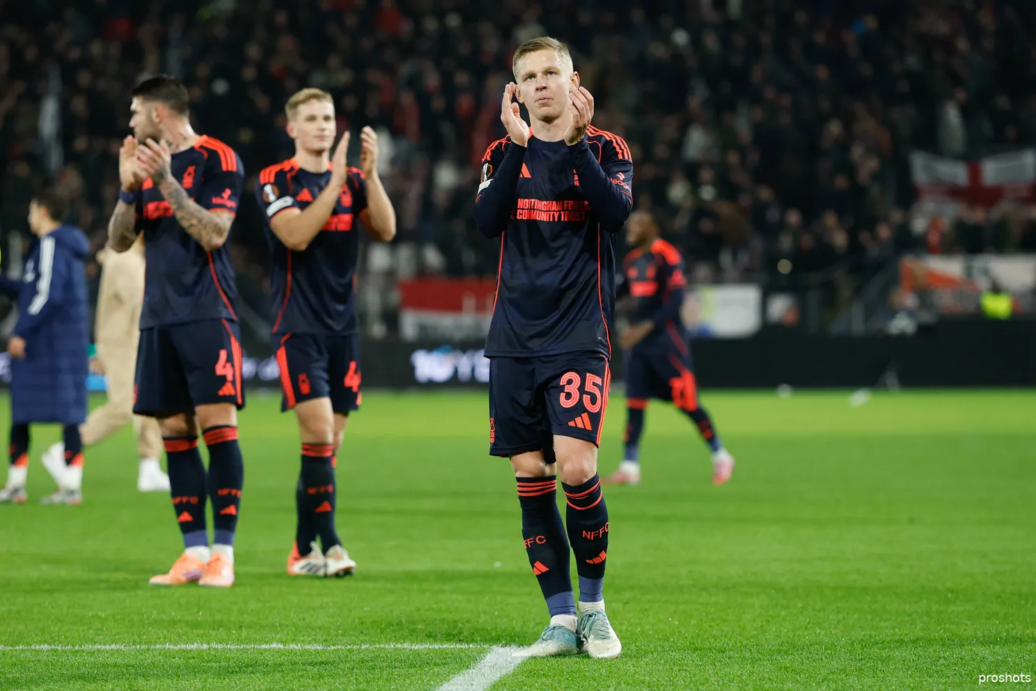 Ajax Showtime Oleksandr Zinchenko Nottingham Forest