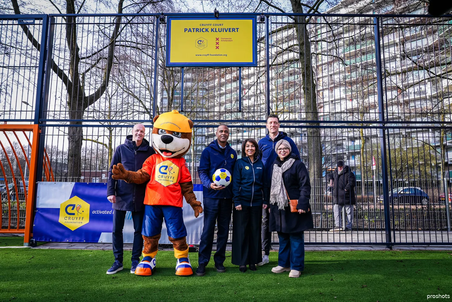 Ajax Showtime Patrick Kluivert Jordi Cruijff Ajax Johan Cruyff Foundation