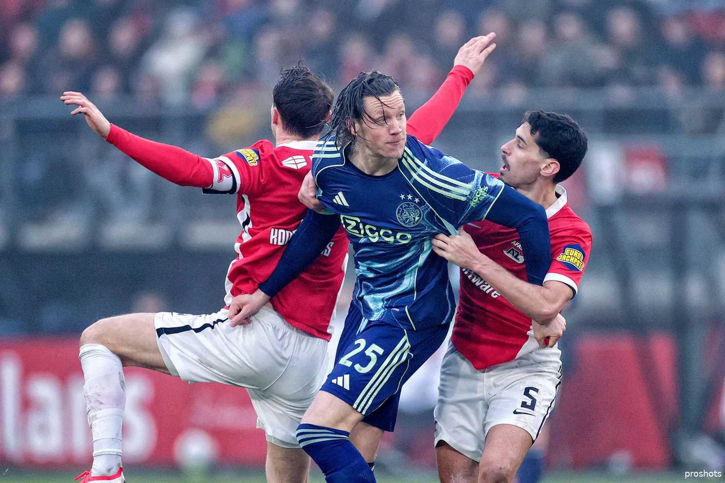 Ajax Showtime Wout Weghorst AZ Ajax