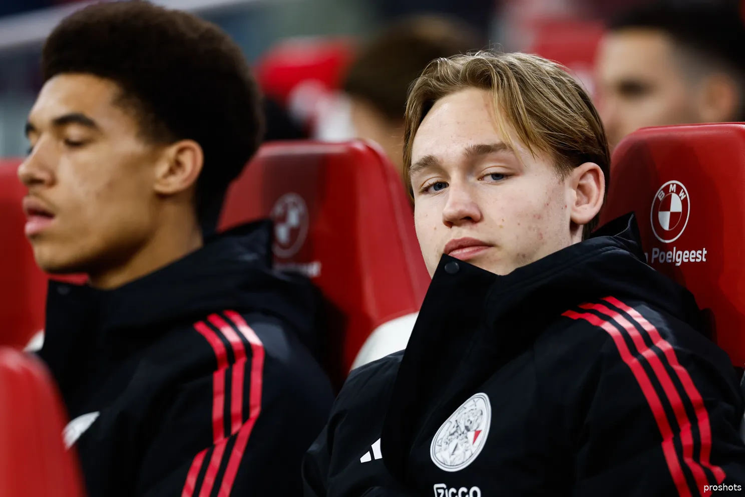 ajax showtime ajax aaron bouwman mylo van der lans 25/26