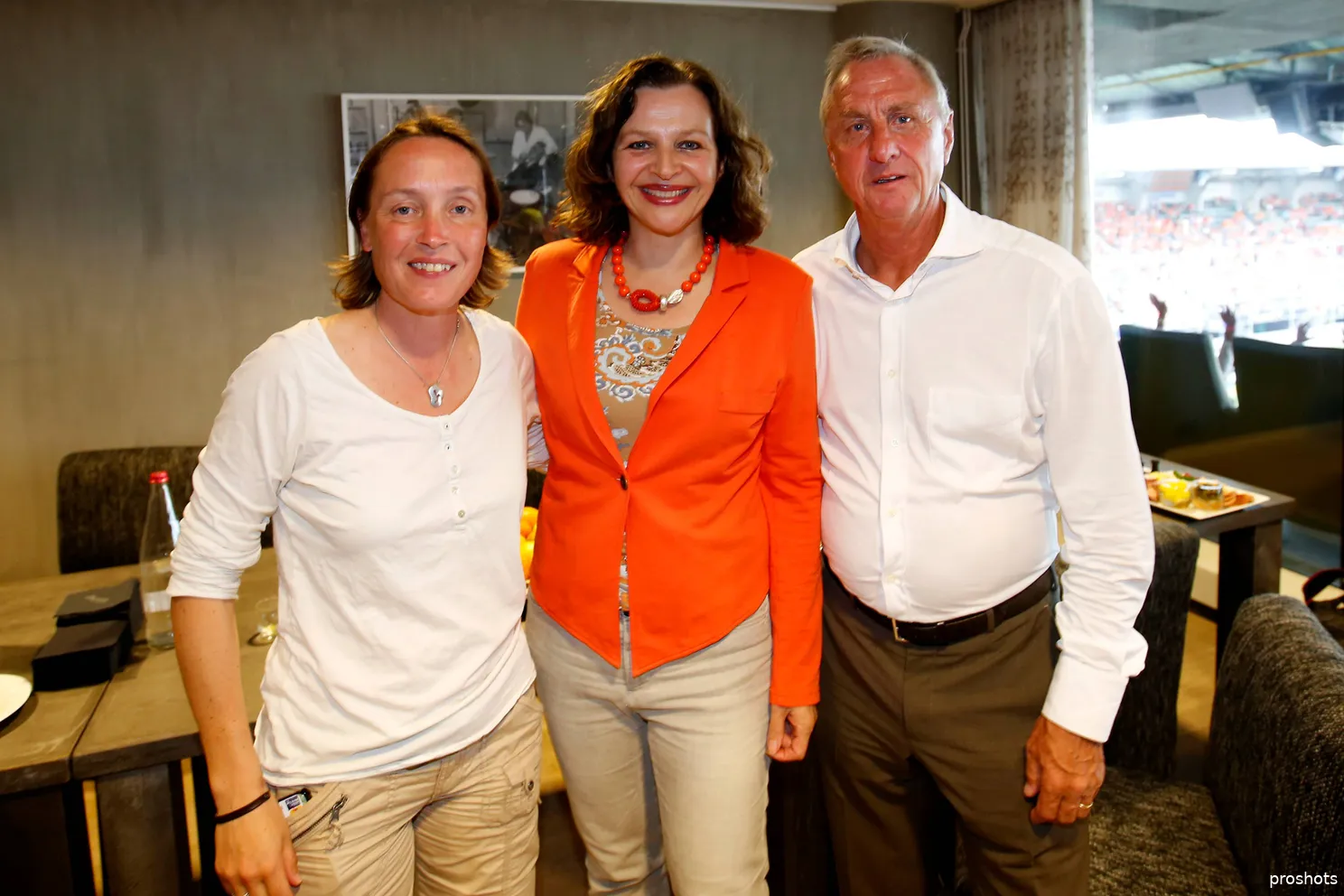 Johan Cruijff Carole Thate Ajax Ajax Showtime Cruyff