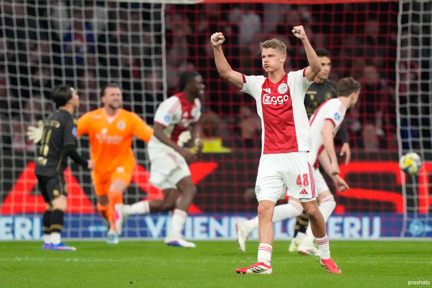 ajax showtime sean steur ajax sparta rotterdam 25/26