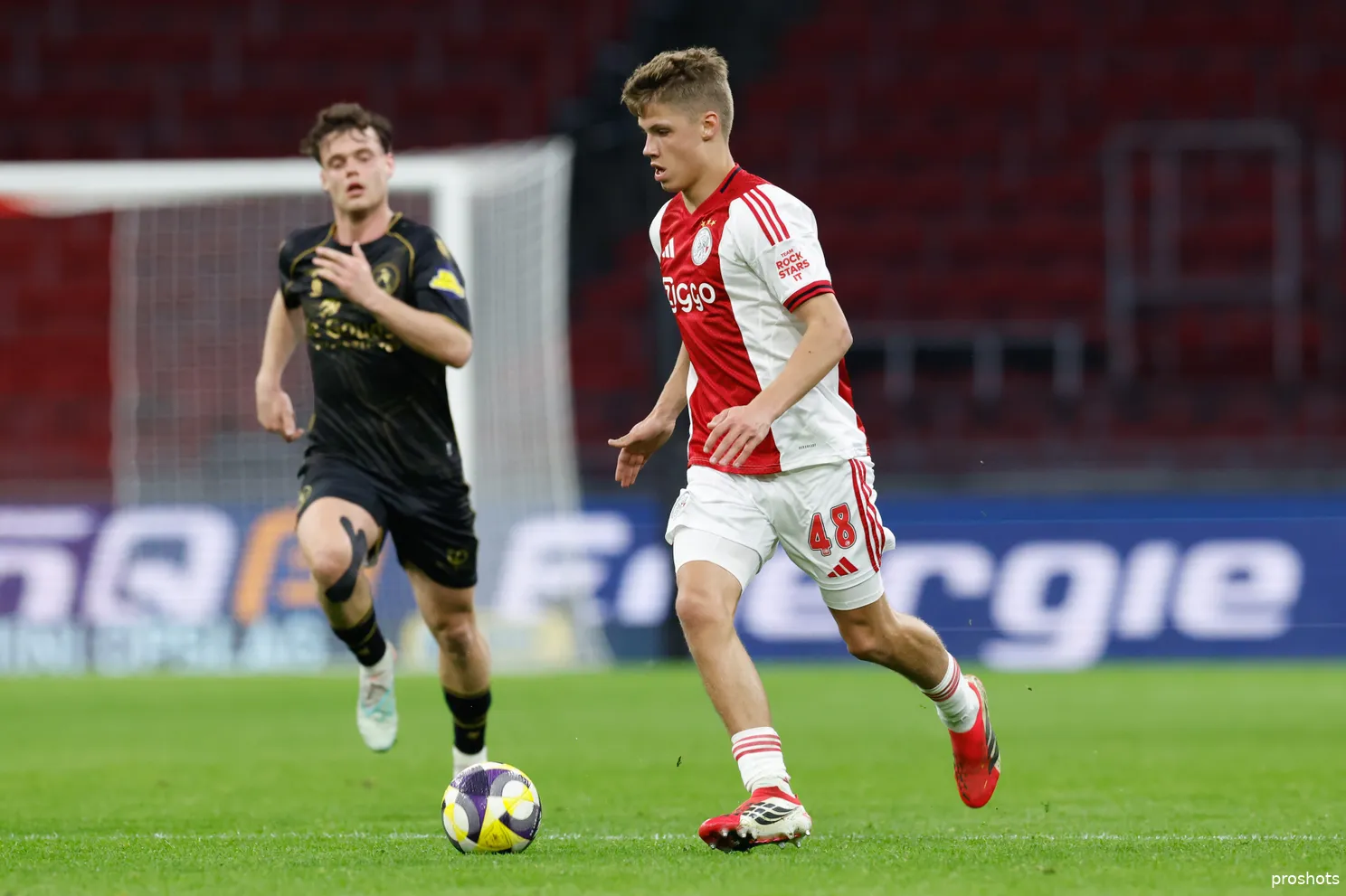 ajax showtime sean steur ajax sparta rotterdam 25/26