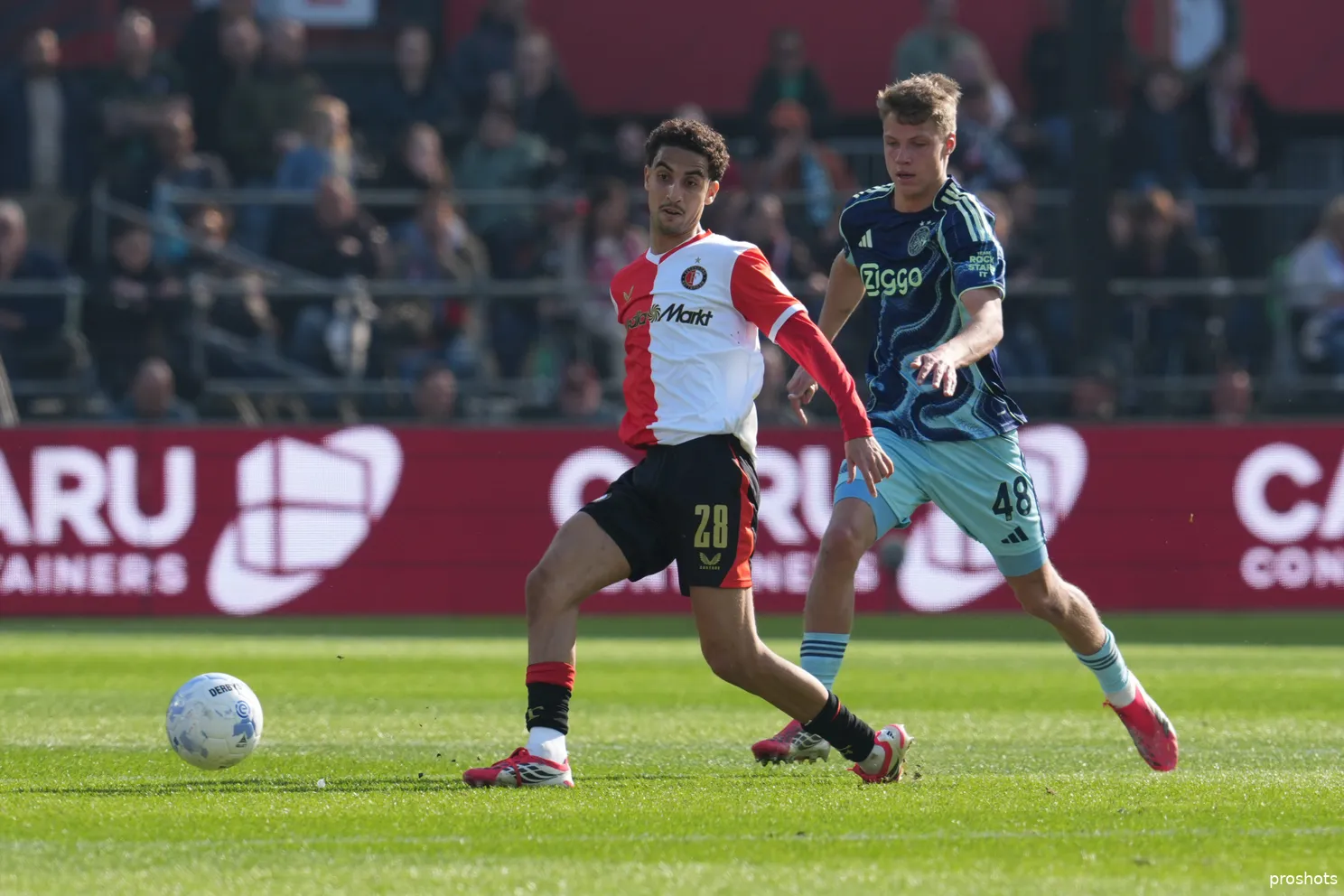 ajax showtime sean steur Feyenoord ajax 25/26