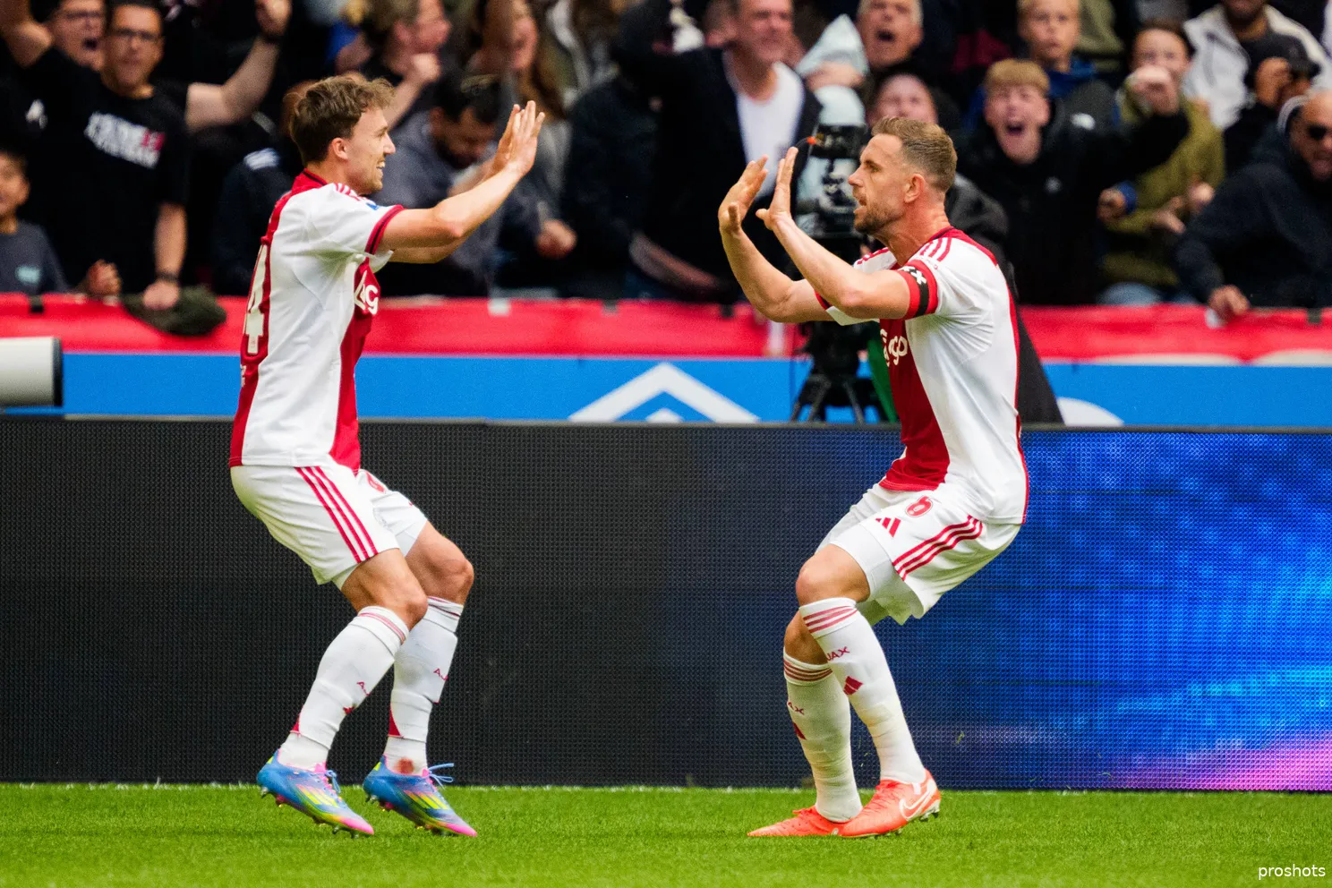 Ajax Showtime Youri Regeer Jordan Henderson Ajax
