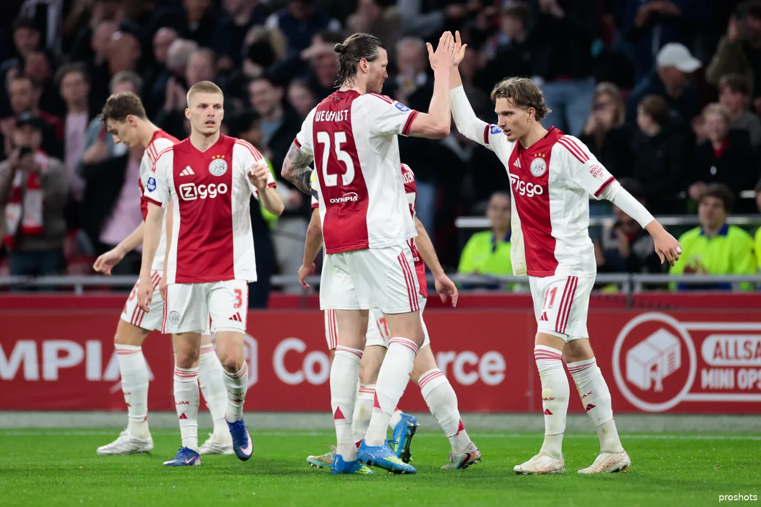 ajax showtime wout weghorst mika godts ajax fc twente 25/26