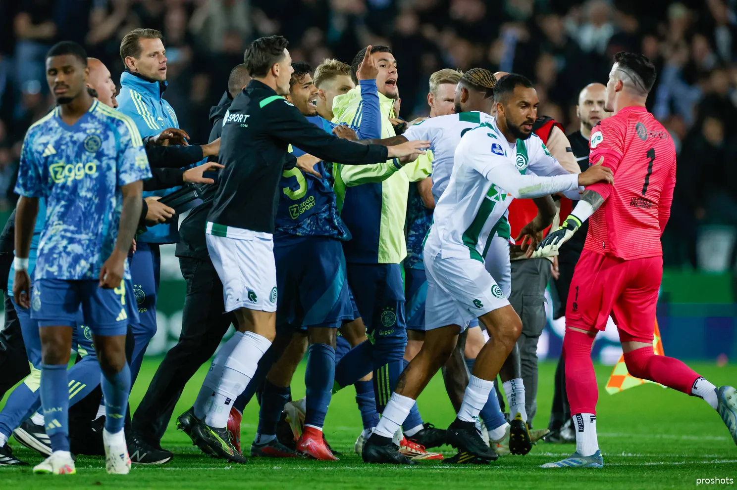 Ajax Showtime FC Groningen Ajax Etienne Vaessen
