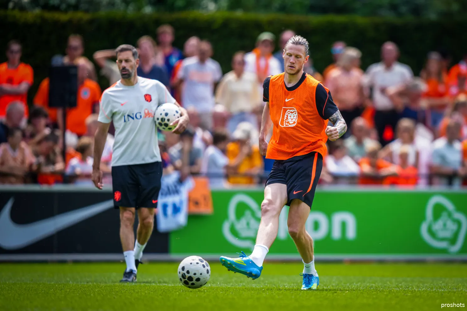 Ajax Showtime Wout Weghorst Nederlands Elftal
