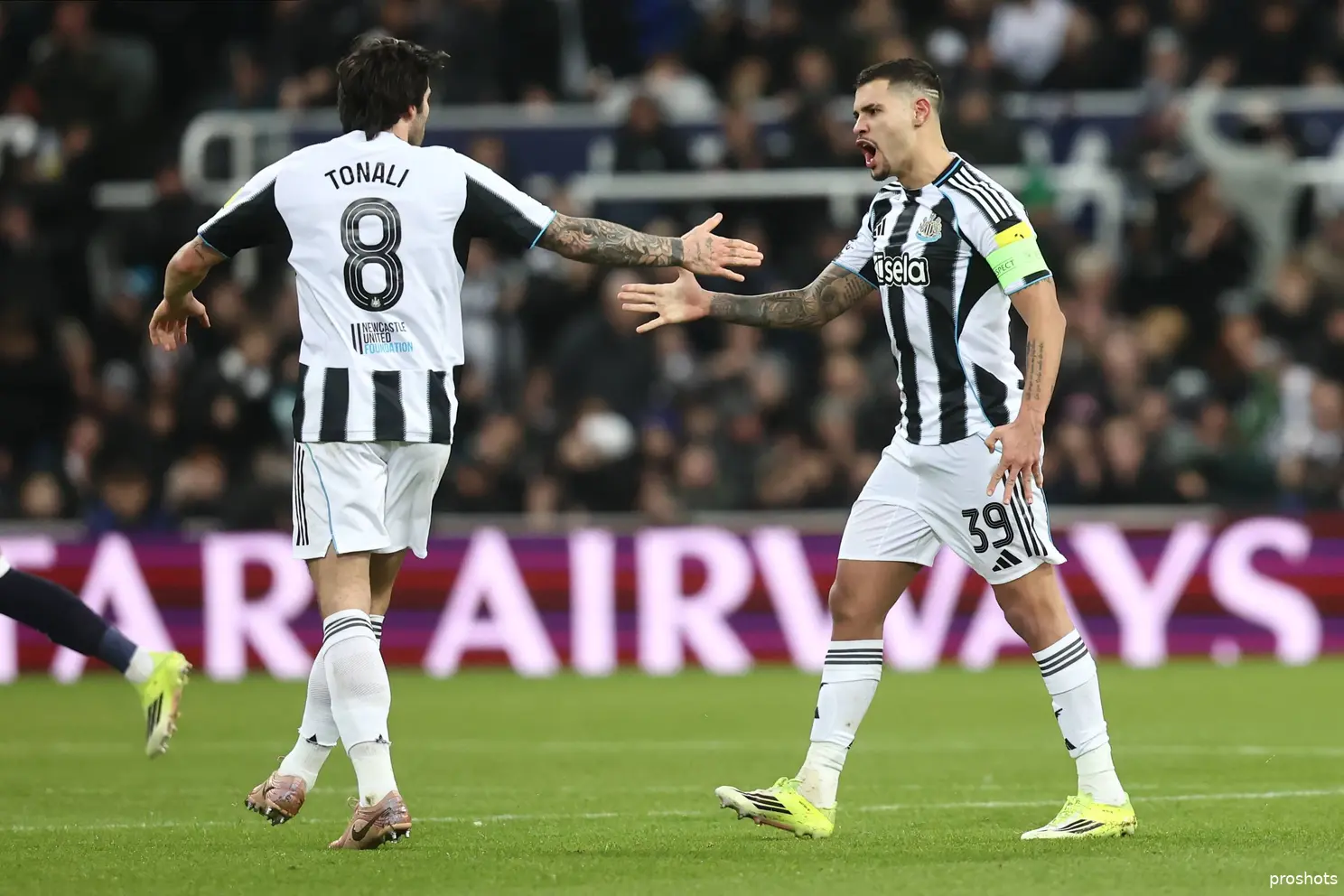 Ajax Showtime Sandro Tonali Bruno Guimaraes Newcastle United