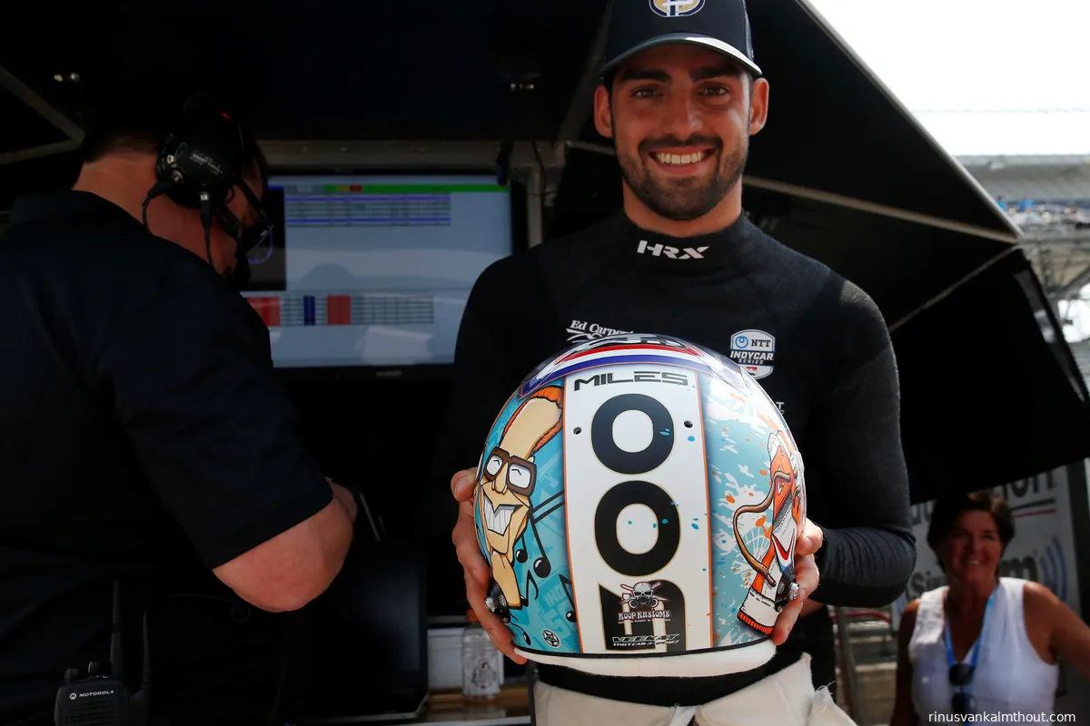 Vanaf P2 startende Rinus ‘VeeKay’ wil ‘droom waarmaken bij Indy 500'