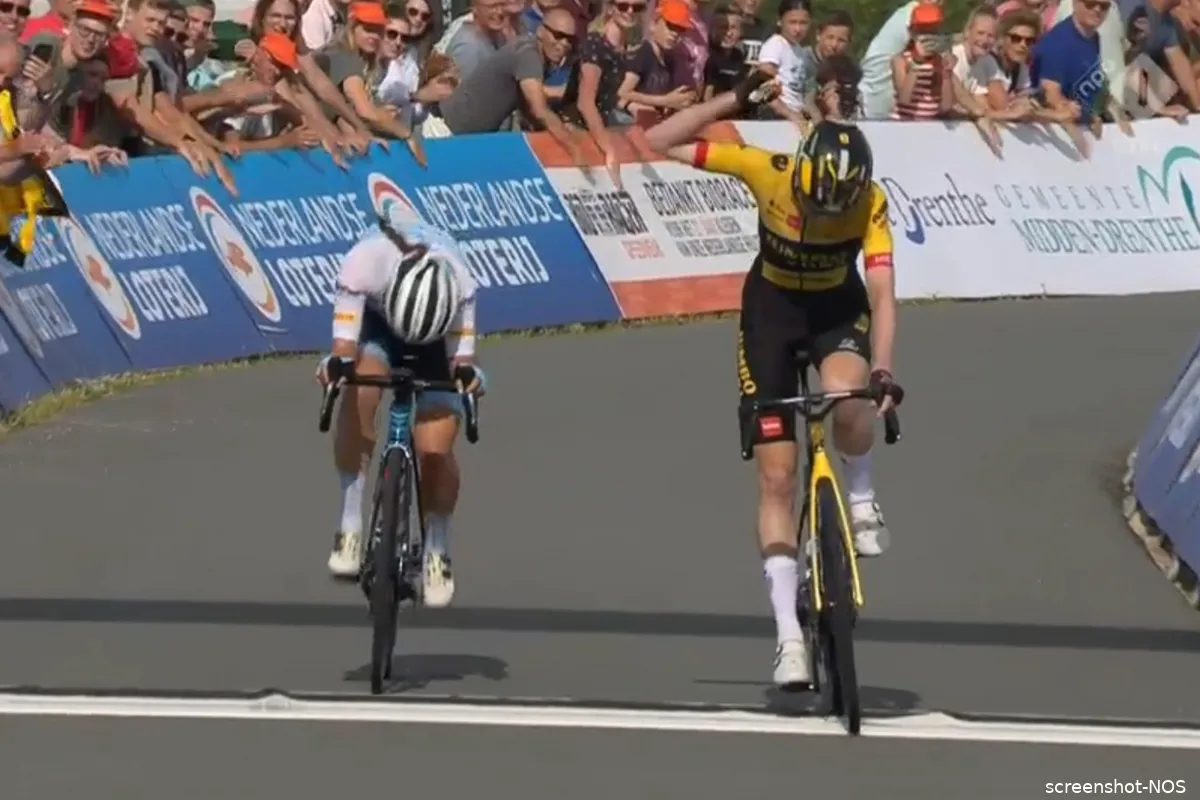 Markus is blij met zege, maar moet ook aan Pieters denken: 'Ik hoop dat ze trots op me is'