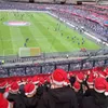 In beeld: Twente-supporters massaal met kerstmutsen op in De Kuip