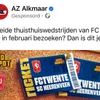 OEPS! AZ blundert en maakt reclame voor winactie FC Twente-tickets