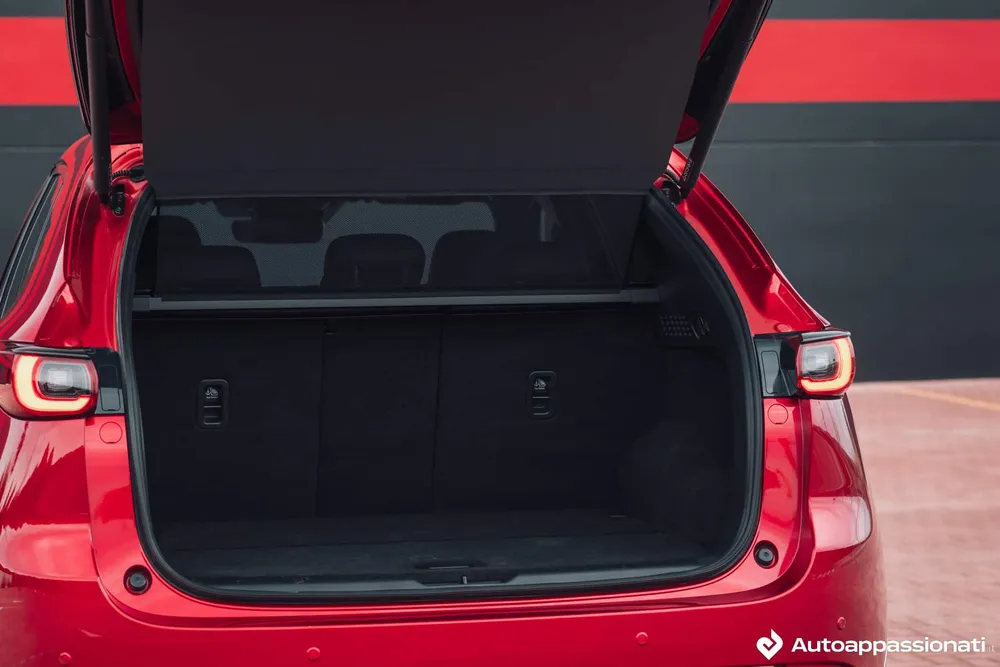 Vasca Bagagliaio Su Misura Per Mazda CX-5 (KF II Restyling 2022-2025) – Pelle, Pianale Alto – 7DEEKEI