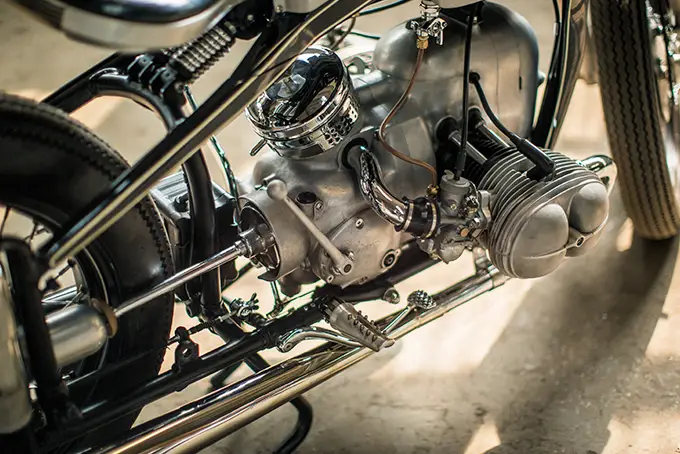 Deze 70 jaar oude BMW R51/3-motor is een hedendaags meesterwerk