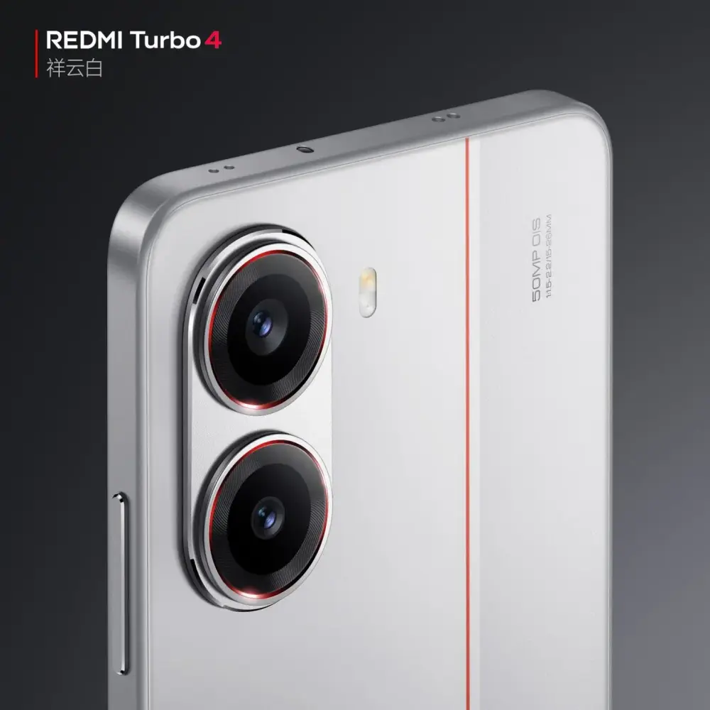 Redmi Turbo 4: Design and Features Revealed