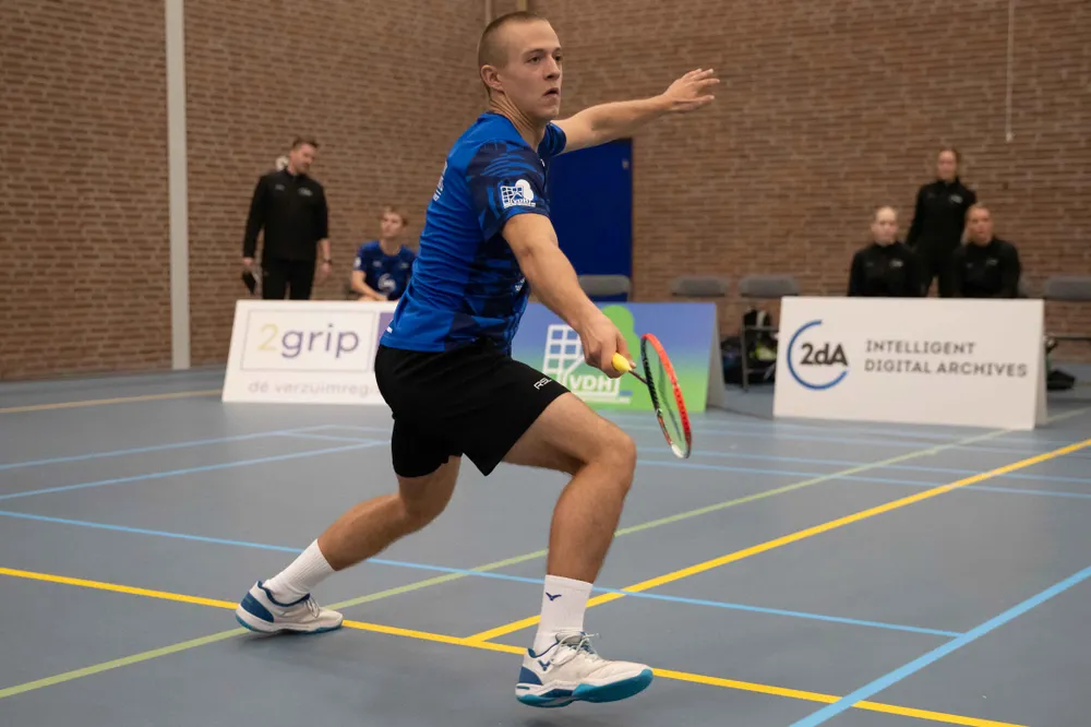 Rune van Dalm verloor nipt van Aram Mahmoud. Foto: Geert Berghuis