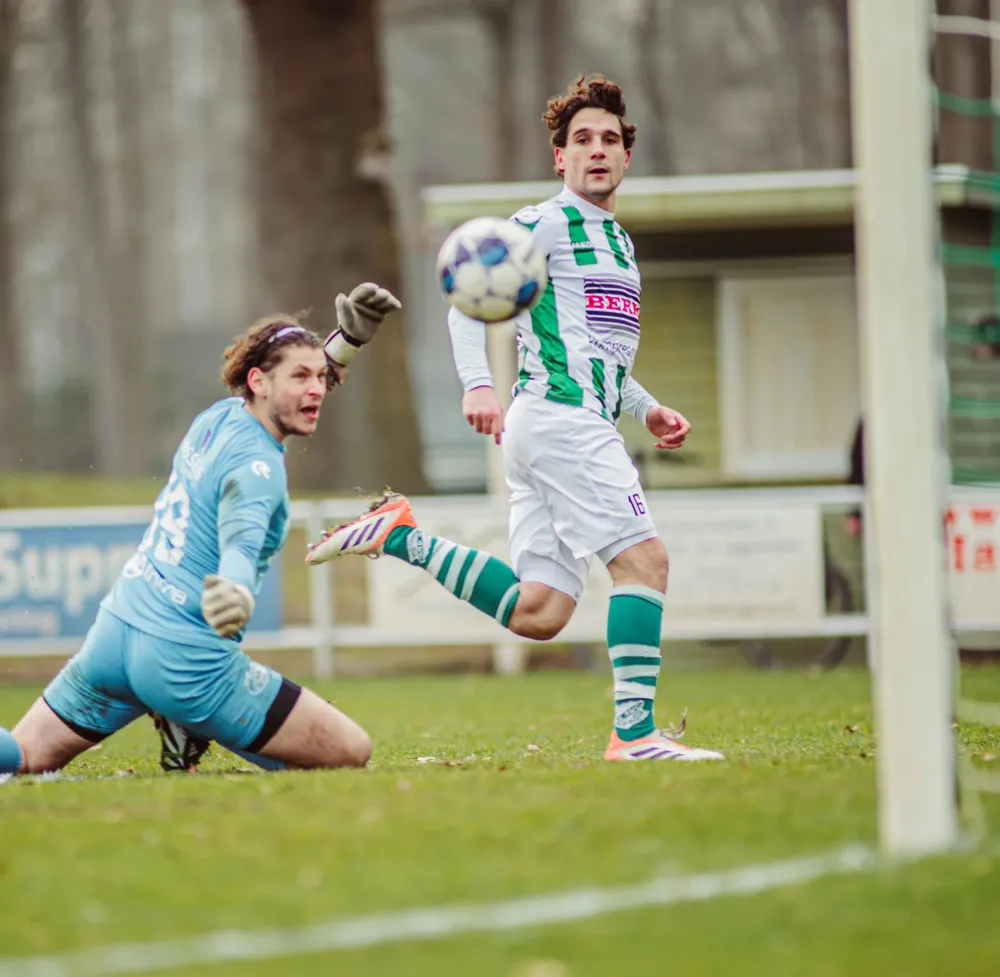 <i>Daan Pauwels tekent de 5-2 aan.</i>