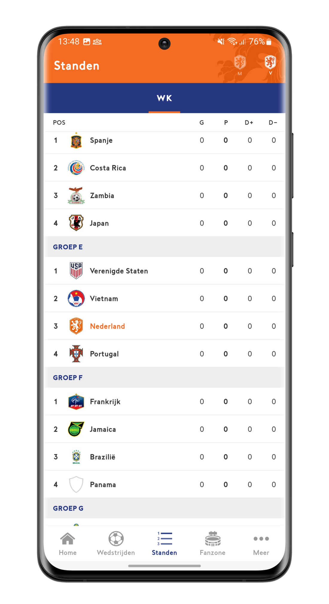 KNVB Oranje - Apps on Google Play