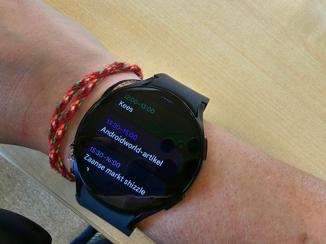 Agenda online wear os