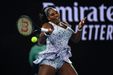 Serena Williams wins first match back in the Eastbourne International doubles event
