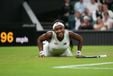 WATCH: Gauff Wins Point Despite Falling Mid-Rally At Wimbledon