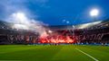 Sfeeractie Feyenoord tegen Olympique Marseille maakt indruk