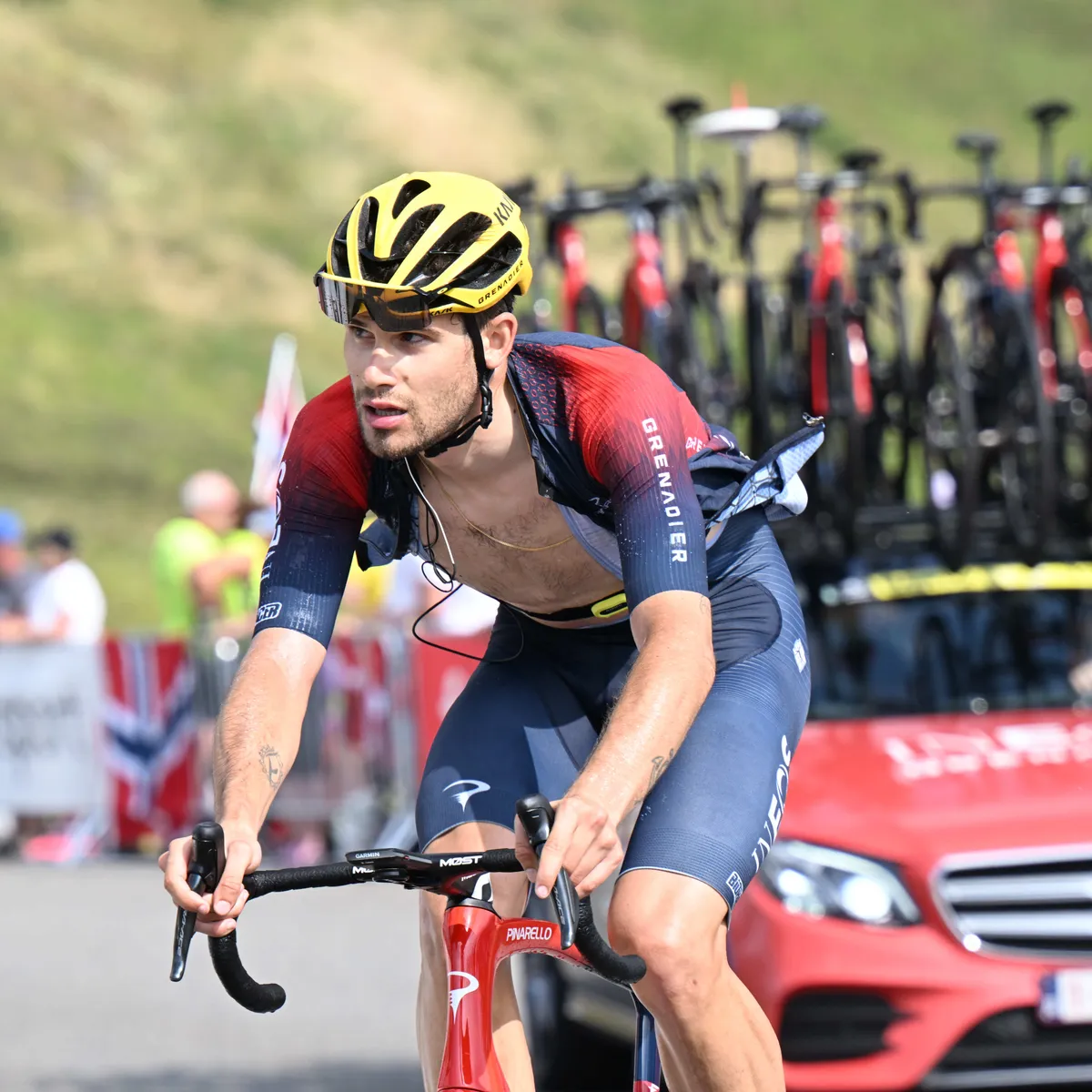 Maillot Cyclisme Castelli Filippo Ganna, Team INEOS, Giro 2020, Taille L