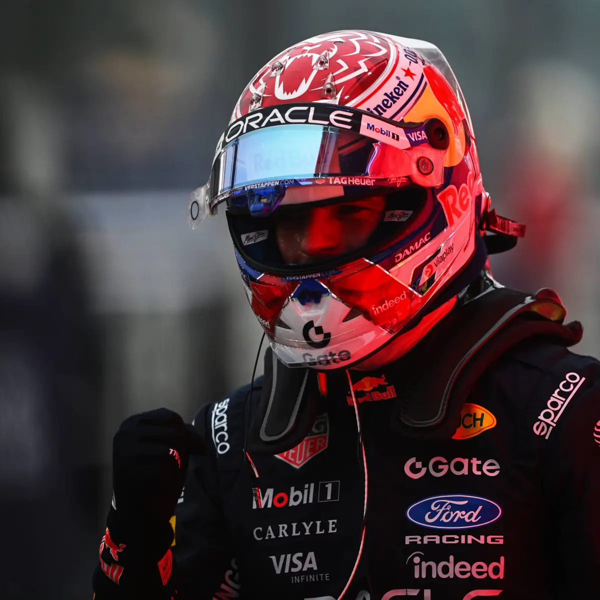 Max Verstappen risks FIA penalty after move at pit exit